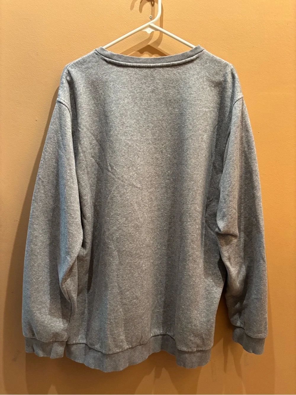 Adidas Originals Blackbird sweatshirt black  graphic white Trefoil logo 2XL